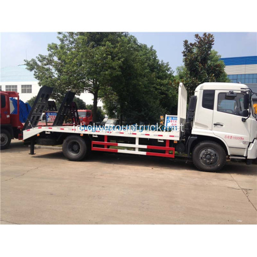 Dongfeng flat bed truck 4x2 RHD untuk penjualan